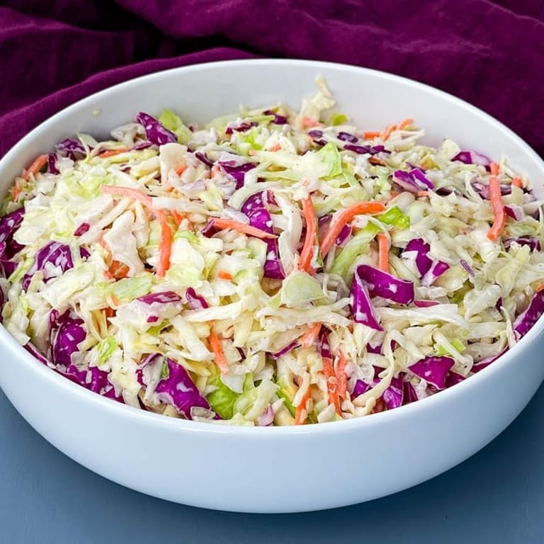 Savor Our Fresh Coleslaw